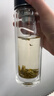 京东京造 玻璃杯 双层隔热茶杯个人专用茶水分离杯大容量380ml 实拍图