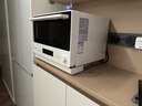 松下（Panasonic）【价保618】万食炉微波炉微蒸烤一体机智能平板式烤箱空气炸锅台嵌两用办公室家用一级能效 【28L | 上烤下蒸 | 48道菜单】DS285 实拍图