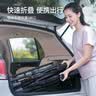 鱼跃(yuwell)轮椅车H051折叠老人轻便旅行手推车钢管免充气胎代步车 实拍图