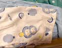 红豆儿童睡衣纯棉家居服短袖套装男女童夏季薄款空调服J3357浅蓝150 实拍图