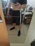 迪卡侬（DECATHLON）速干凉感吸湿运动短裤男跑步健身夏季休闲薄裤阔腿裤TARMAK 经典黑 L 实拍图