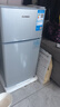志高（CHIGO）小冰箱迷你小型家用冷藏冷冻两用宿舍出租房用双门办公室电冰箱节能省电 【一级能效】58L银色【全国联保丨节能省电】 实拍图