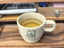 马克杯ins风萨摩叠叠学生牛奶杯可爱大容量喝水杯家用陶瓷杯 咖色小狗摩叠叠杯 实拍图