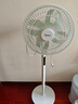 美的（Midea）【幸运草安睡1S】一级能效直流变频声控电风扇家用遥控卧室静音落地扇台式桌面抗菌大风力转页扇 实拍图