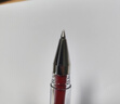 uni三菱 uni-ball UM-100黑色中性笔高颜值0.5mm黑笔签字笔商务学生考试刷题专用水笔水性笔 3支 实拍图
