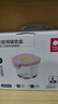 babycare婴儿辅食盒玻璃宝宝辅食保鲜工具便携防漏可蒸煮冷冻储存-粉220ml 实拍图