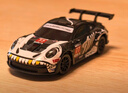 宏星模型（HONGXING MODEL）专业rc遥控车迷你漂移车911四驱汽车室内赛车GTR合金车暑假期礼物 911黑恐龙特别涂装色(全比例+金属车身+陀螺仪） 1个电池【续航25-30分钟】 实拍图