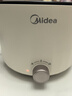 美的（Midea）电煮锅 泡面火锅宿舍小电锅 电蒸锅 多功能家用电热锅 2.6L蒸煮一体 小型2-3人用 配带蒸笼XZE2076 实拍图