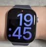 Apple/苹果 Watch S11 智能手表GPS+蜂窝款46毫米亮黑色铝金属表壳黑色运动型表带M/L MFDA4CH/B 实拍图
