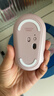 罗技（Logitech）时尚系列 PEBBLE鼠标 无线蓝牙鼠标 办公静音鼠标 鼠标对称鼠标 鹅卵石造型 玫瑰粉 实拍图
