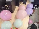 欧妮姿加厚马卡龙气球开学季结婚求婚生日场景布置开学教室气球布置 实拍图
