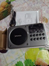 山水（SANSUI）M39收音机老人老年人充电插卡迷你小音箱便携式随身听FM调频广播音响蓝牙音箱音乐播放器 灰色 实拍图