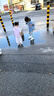 牧萌儿童雨鞋套男女童防水脚套防滑耐磨水鞋学生卡通雨靴 小恐龙 M 实拍图