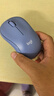 罗技（Logitech）M221 轻音鼠标 无线鼠标 办公鼠标 对称鼠标 带无线微型接收器 雾霭蓝 实拍图
