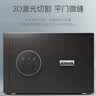 欧奈斯ONNAIS保险柜家用小型20cm办公密码保险箱防盗入墙防搬走报警智能新款隐形保管箱床头全钢保管柜 新20-黑 实拍图