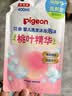 贝亲（Pigeon）婴儿洗发水沐浴露  洗发沐浴二合一 补充装桃叶精华 400ml IA228 实拍图