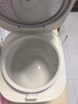 美的（Midea）【价保618】小碧玉电饭煲小型2-3人3升0氟有钛陶瓷白玉内胆家用电饭锅煮粥智能预约多功能锅RE360 实拍图