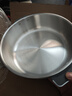美的（Midea）0涂层电火锅电煮锅不锈钢火锅专用锅分体可拆全钢速沸电火锅电热锅多功能锅6.5L多用途锅HGS30G1 实拍图