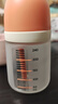 小雅象防胀气玻璃奶瓶新生儿6个月以上宝宝奶瓶240ml L号奶嘴（标准款） 实拍图