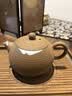 鹏山手工粗陶功夫茶具复古原矿岩泥小圆壶泡茶壶家用高档茶器轻奢茶室 实拍图
