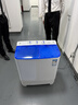 扬子集团半自动洗衣机 新一级能效大容量家用双桶双缸蓝光洗护 老式波轮洗脱洗衣机 9公斤【 洗9KG+脱6KG一级能耗】 蓝光洗护 双缸 实拍图