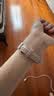 MSSM适用苹果手表表带女款小蛮腰真皮apple watch表带iwatch Ultra3/S11/10/9/8/Se3-粉色38/40/41mm 实拍图