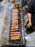 游牧御品 大漠烧烤食材4-6人份222串净肉4斤10种烤串牛羊肉串鸡翅鱿鱼牛肚 实拍图