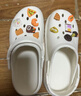 名创优品（MINISO）洞洞鞋男女夏季外穿凉鞋防滑厚底踩屎感包头凉拖鞋卡其色+海星 实拍图