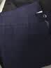 班尼路S&K系列纯棉休闲裤男士2026春秋季新款宽松直筒百搭男裤长裤子男 6602宝蓝常规 30 实拍图