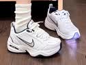 耐克NIKE男训练鞋老爹鞋AIR MONARCH IV运动鞋415445-102白蓝42.5 实拍图