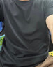 凡客诚品vancl 短袖T恤全棉圆领夏装男女同款 黑色 3XL （建议180-210斤） 实拍图
