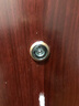 雷鸟 防盗门猫眼通用门镜家用高清玻璃镜片防撬金属门眼堵孔高清猫眼 孔径16-20=门厚52-73红古 实拍图