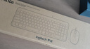 罗技（Logitech）MK106 键鼠套装 有线键鼠套装 办公键鼠套装 电脑键盘 紧凑型 黑色 实拍图