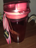 特百惠（Tupperware）晶彩mini塑料杯280ML 男女学生夏季水杯子儿童双饮口便携 圣诞红 实拍图