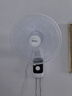 艾美特（AIRMATE）电风扇商用壁扇壁挂式风扇家用安静轻音摇头转页扇餐厅宿舍循环扇食堂遥控墙壁风扇 X12 实拍图