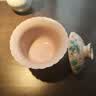 鹏山功夫茶具粉汝窑草莓兔开片盖碗泡茶碗茶具礼盒装可爱高颜值新中式 实拍图