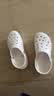 卡骆驰（CROCS）贝雅云彩女士洞洞鞋休闲鞋|208186  白色-100    37 /38(240mm)   实拍图