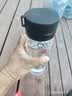 聚莜家水杯男双盖高颜值杯子网红学生大容量太空杯运动女士夏天便携水杯 透明黑色800ml 实拍图