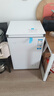 海尔（Haier）100L单温冰柜小型家用小冰柜减霜一级能效冷藏冷冻转换深冷冷柜小冰箱BC/BD-100GHW9D价保618 实拍图