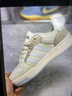 adidas ENTRAP美式校园风运动少年感复古篮球风板鞋男女阿迪达斯 米白色/灰色   43 实拍图
