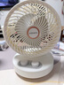 康佳（KONKA）空气循环扇家用风扇台式桌面电风扇厨房轻音换气扇宿舍摇头壁挂电扇交流定频小风扇KXHS-1511-P 实拍图