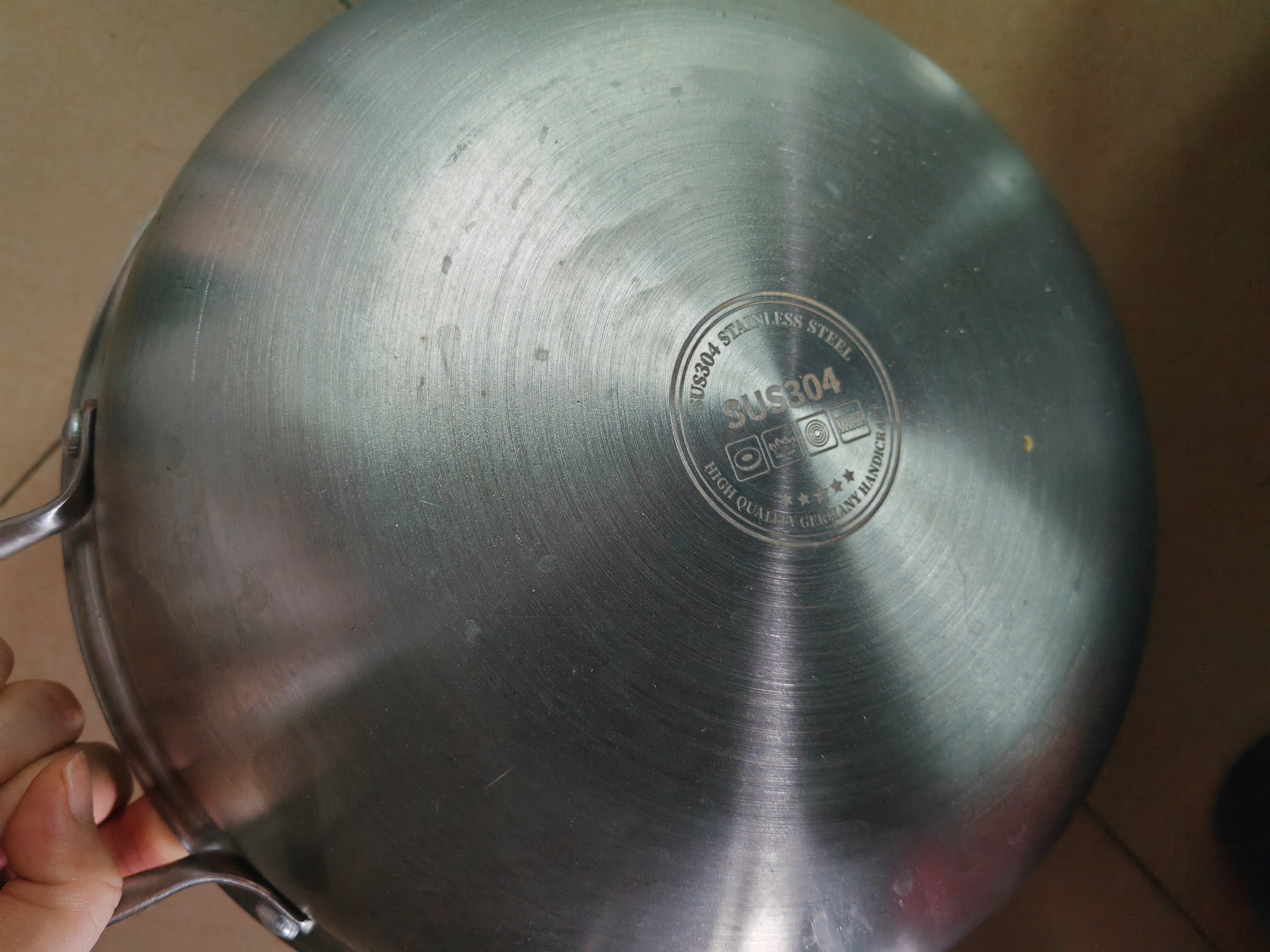 美厨（MAXCOOK）304不锈钢火锅30cm 三层钢汤锅火锅复底 燃气电磁炉通用 MCT2027 实拍图