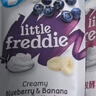 小皮（Little Freddie）树莓香蕉苹果桃泥 婴儿水果泥 欧洲原装进口宝宝辅食泥100g*1袋 实拍图
