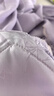 猫人睡衣女士冰丝睡裙夏季女凉感带胸垫法式纯欲风蕾丝家居服紫色M 实拍图