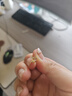 925银粉色锆石爱心耳钉女气质小众设计感日韩轻奢心形耳环 粉钻爱心耳钉一对 实拍图