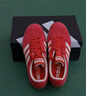 adidas「T头鞋」VL COURT复古休闲板鞋德训鞋男女阿迪达斯轻运动   浅猩红/暖香草色/黄色 (推荐女生买小半码)   35.5 实拍图