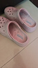 斯凯奇（Skechers）洞洞鞋女士夏季凉拖鞋泡泡鞋厚底增高外穿沙滩鞋踩屎感 实拍图