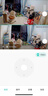 奥克斯1200万像素摄像头监控无线wifi网络高清夜视监控器360度无死角带夜视全景云台家用AI监控手机远程 实拍图