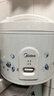 美的（Midea） 微压电饭煲 精铸发热盘大容量简单易控 黑晶内胆家用迷你小电饭锅 1-2-3-5-8人家用商用年货好物 4升款 4L 2-6人用 实拍图