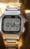 卡西欧（CASIO）黑武士手表男时尚电子表学生光动能运动防水情侣手表送小孩礼物 W-800HD-1AVPF 实拍图